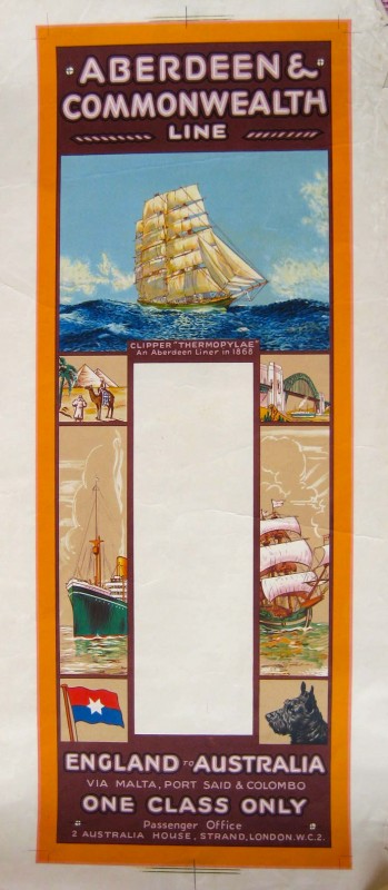 A poster of ships