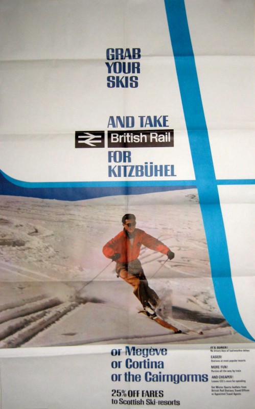 A man skiing