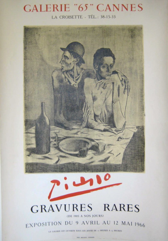 Poster of Two people at a table