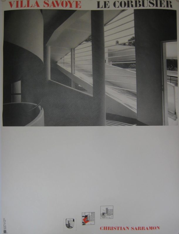 abstract views of of architecture with doors, columns and ramps