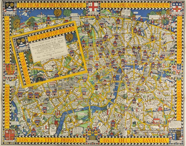 pictorial map of london