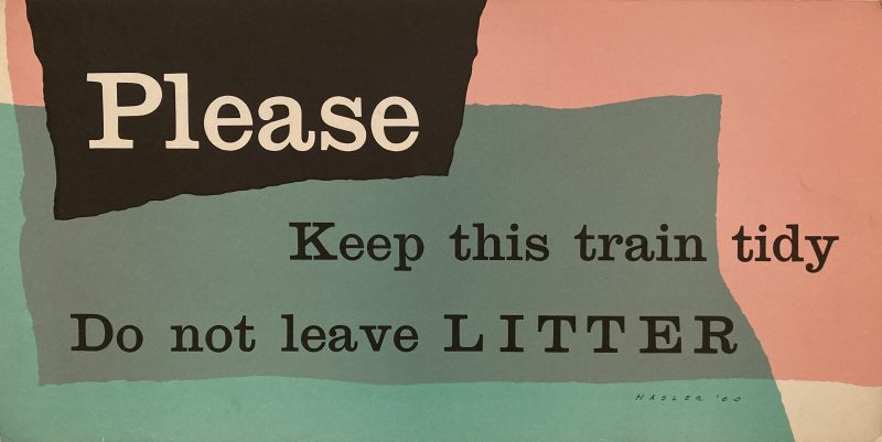 Lettering Please do not leave Litter