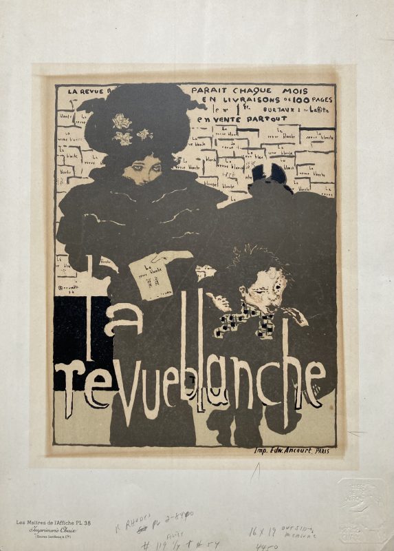 La Revue Blanche by Steinlen