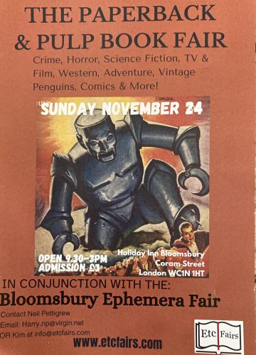 Bloomsbury Ephemera Fair